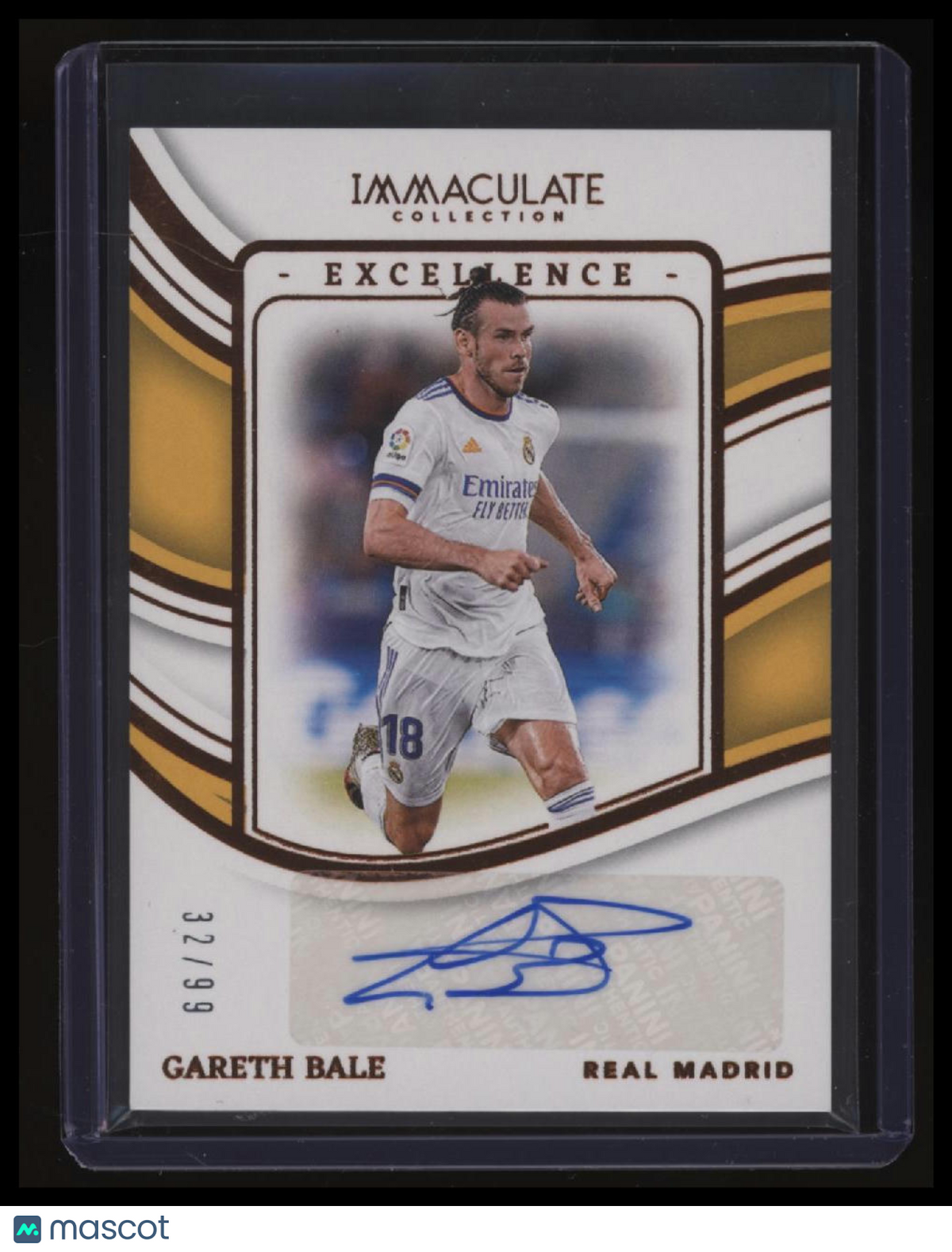 2023-24 Panini Immaculate Collection Gareth Bale Excellence Autographs #/99