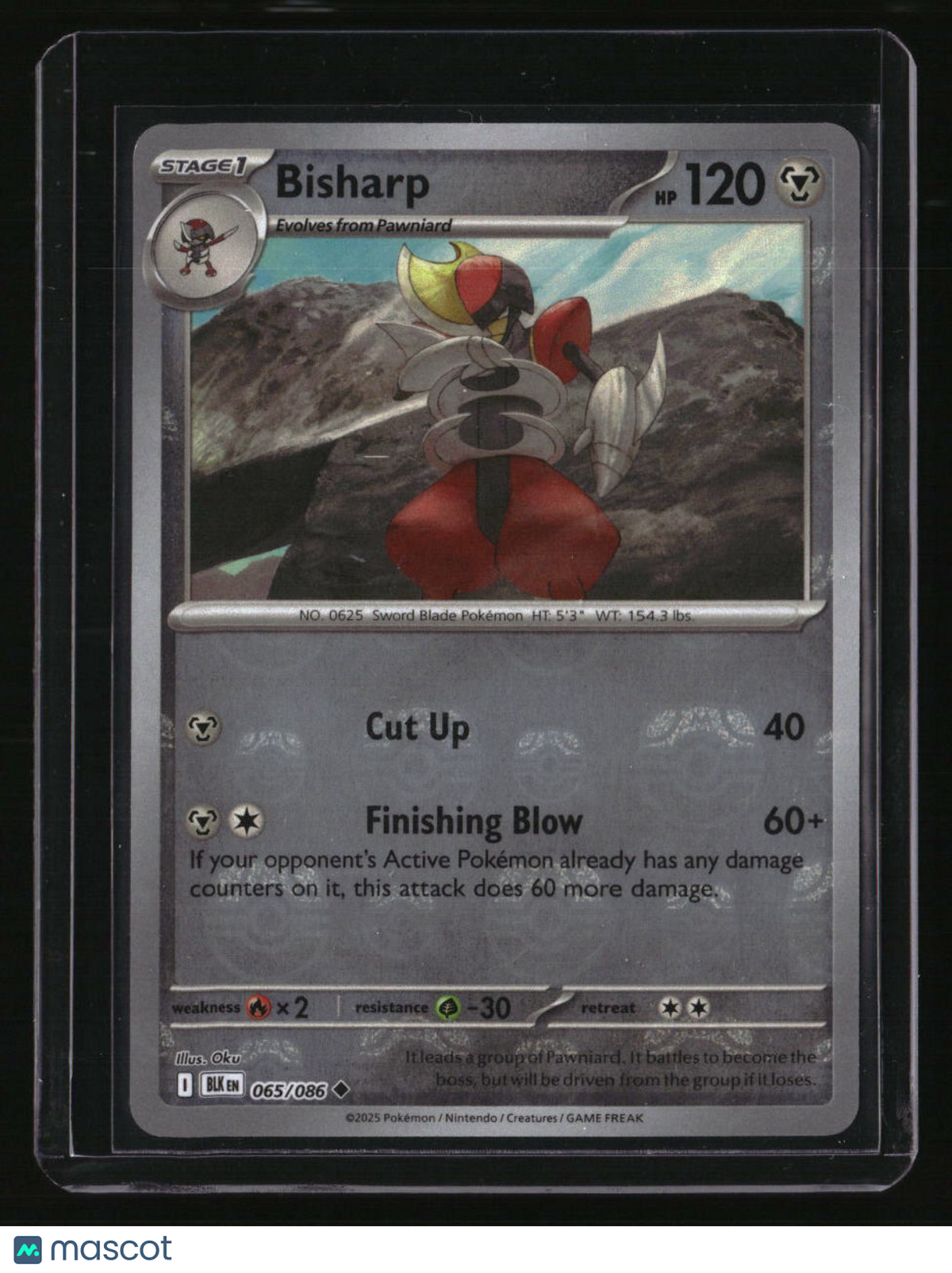 SV: Black Bolt Bisharp (Master Ball Pattern)