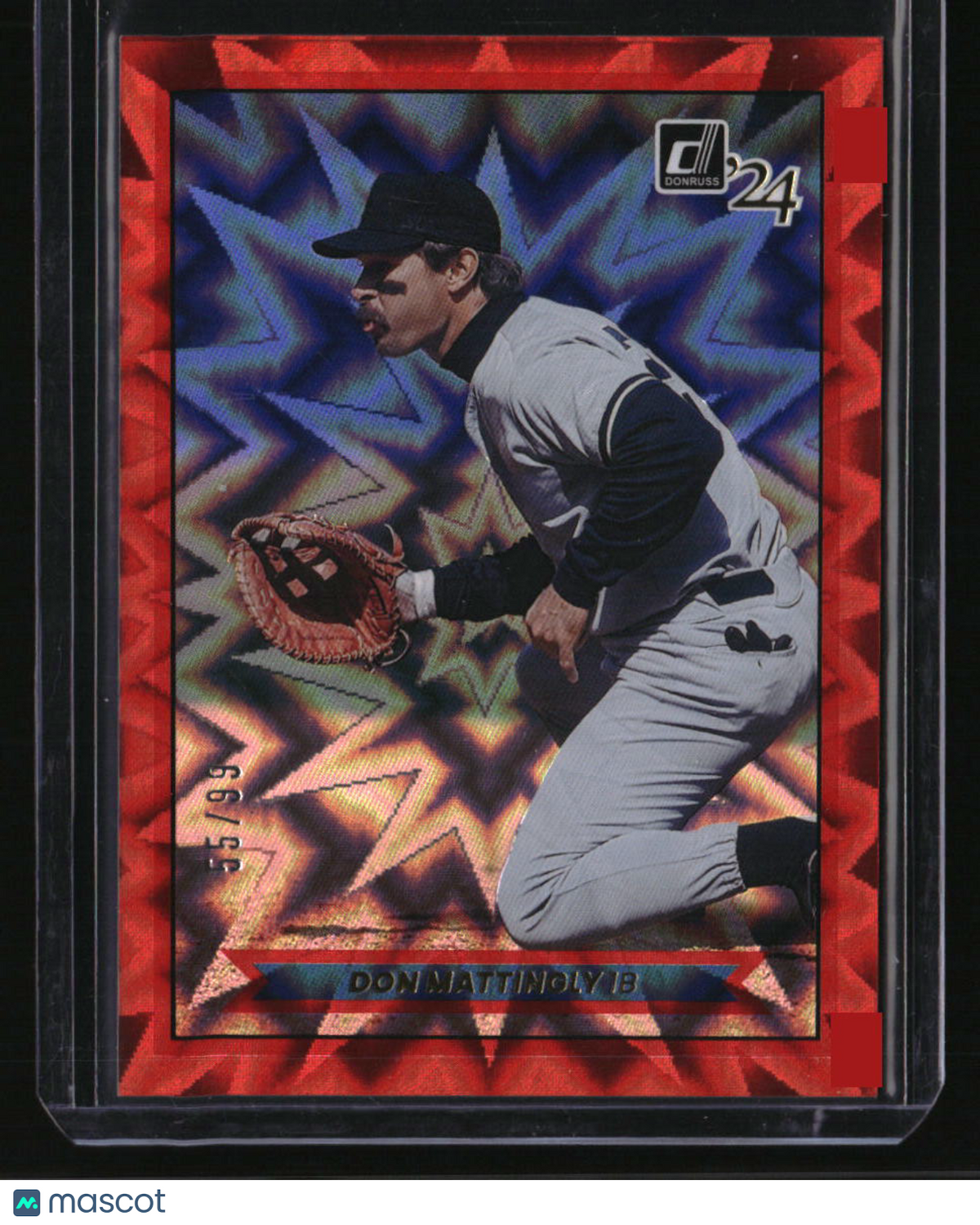 2024 Donruss Don Mattingly Action All-Stars Red Xplosion #/99