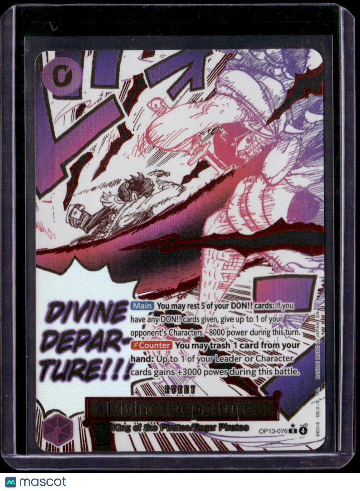 Carrying On His Will Divine Departure (Alternate Art)