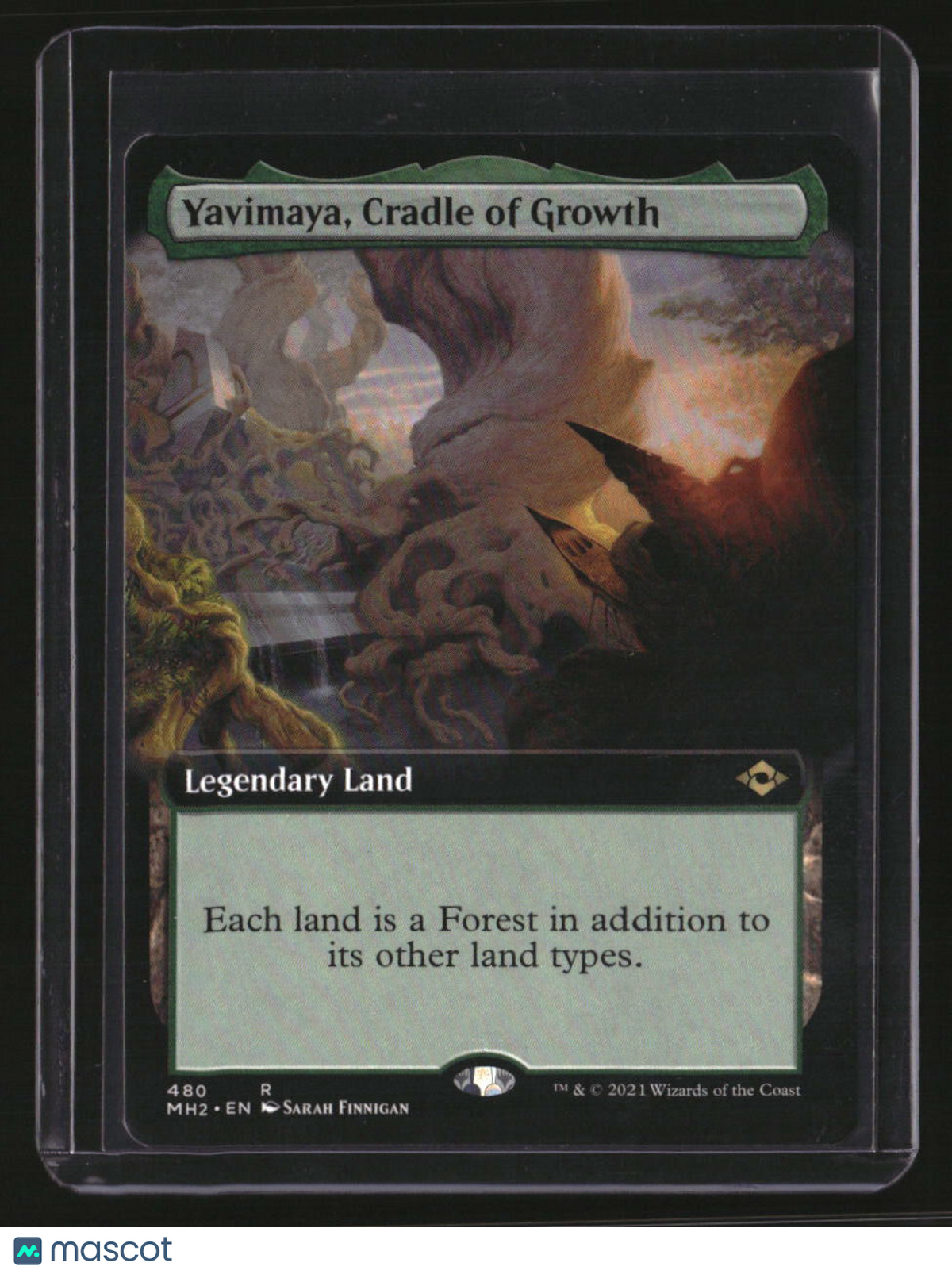 Modern Horizons 2 Yavimaya, Cradle of Growth (Extended Art)