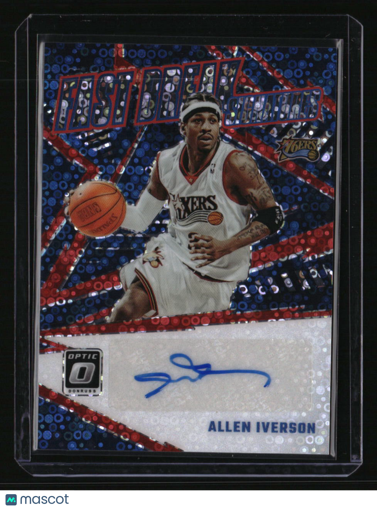 2023-24 Donruss Optic Allen Iverson Fast Break Signatures