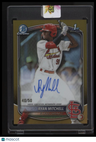 2025 Bowman Draft Ryan Mitchell Chrome Prospect Autographs Gold #/50