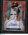 2025 Finest Adley Rutschman Finest Autographs Orange #/25