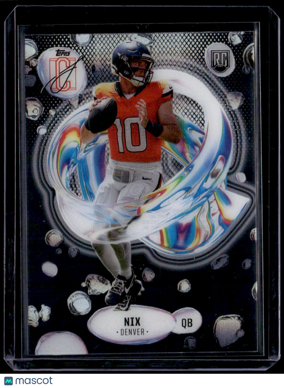 2024 Topps Signature Class Bo Nix Fluidity