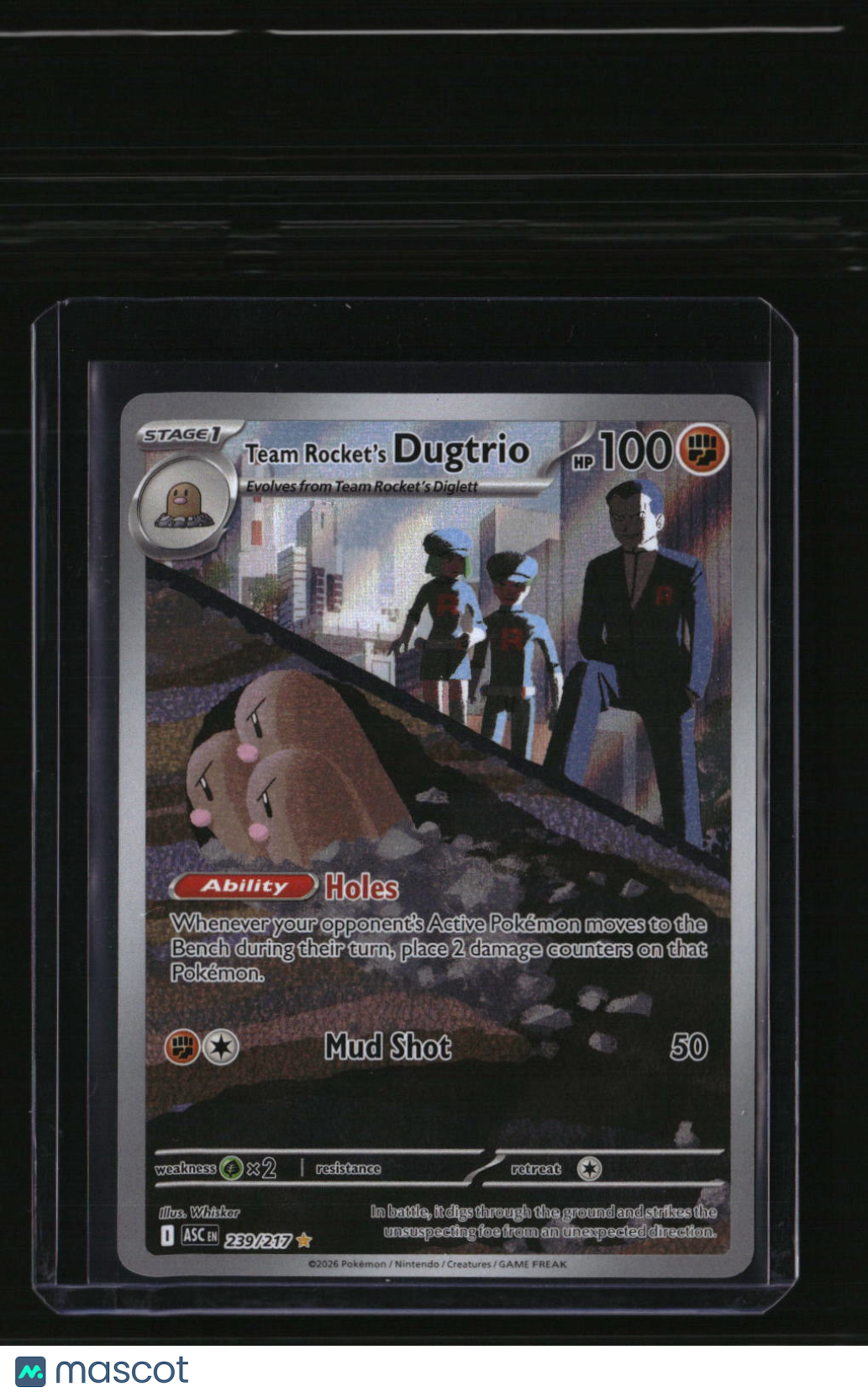 ME: Ascended Heroes Team Rocket's Dugtrio