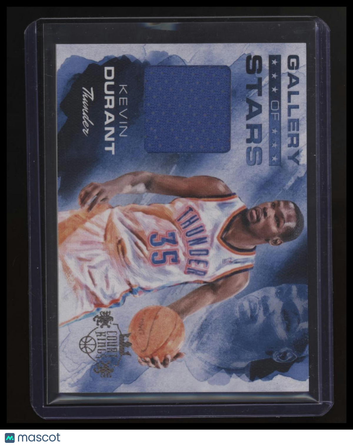 2013-14 Panini Court Kings Kevin Durant Gallery of Stars Jerseys #/325