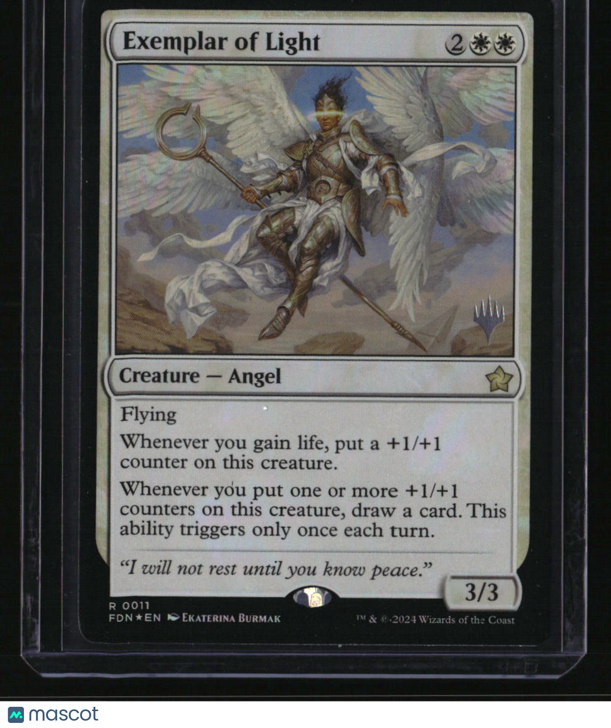 Promo Pack: Secrets of Strixhaven Exemplar of Light Foil