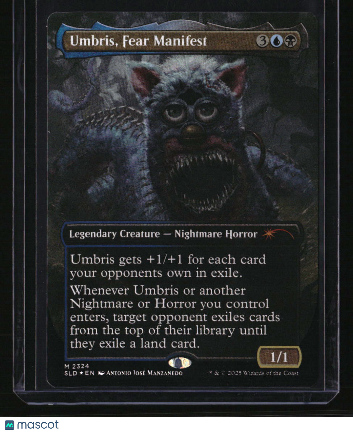 Secret Lair Drop Series Umbris, Fear Manifest (2324) Rainbow Foil
