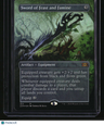 Double Masters Sword of Feast and Famine (Borderless) Foil