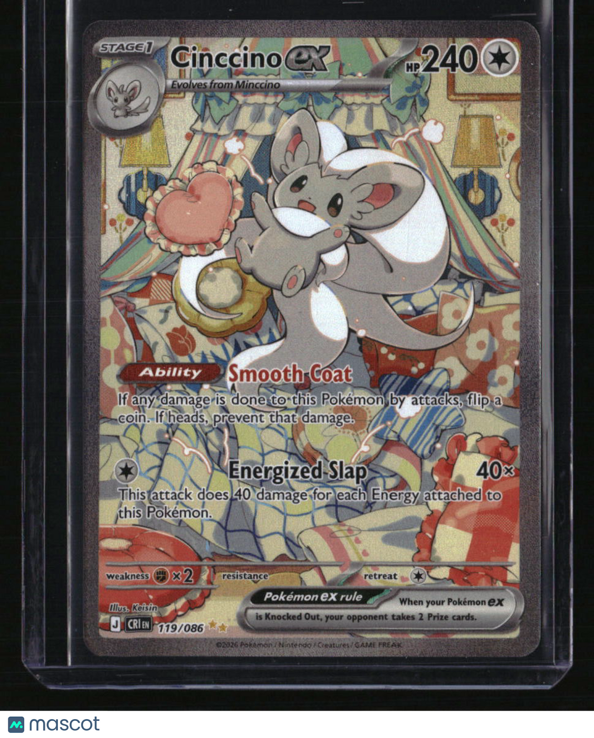ME04: Chaos Rising Cinccino ex