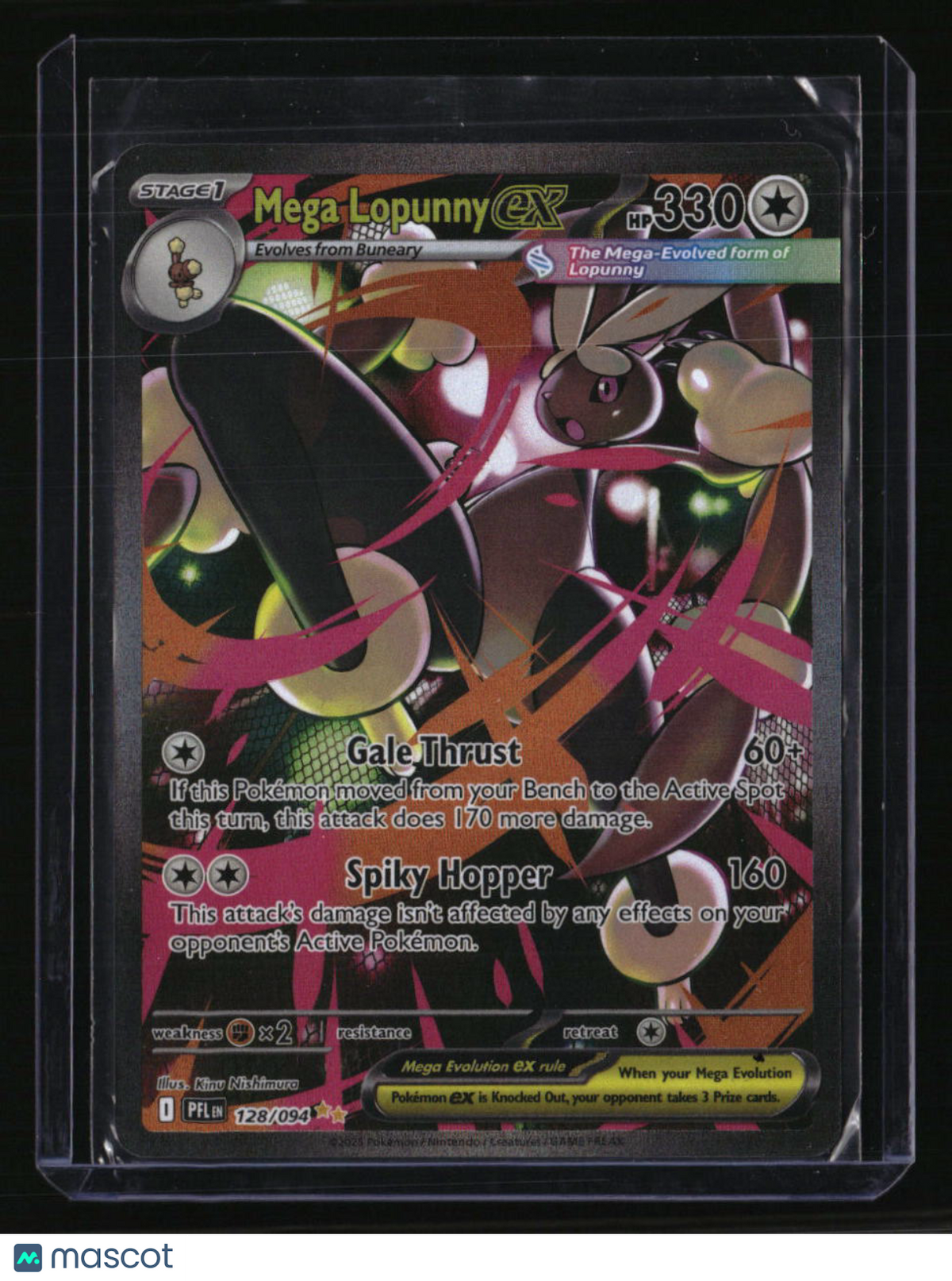 ME02: Phantasmal Flames Mega Lopunny ex