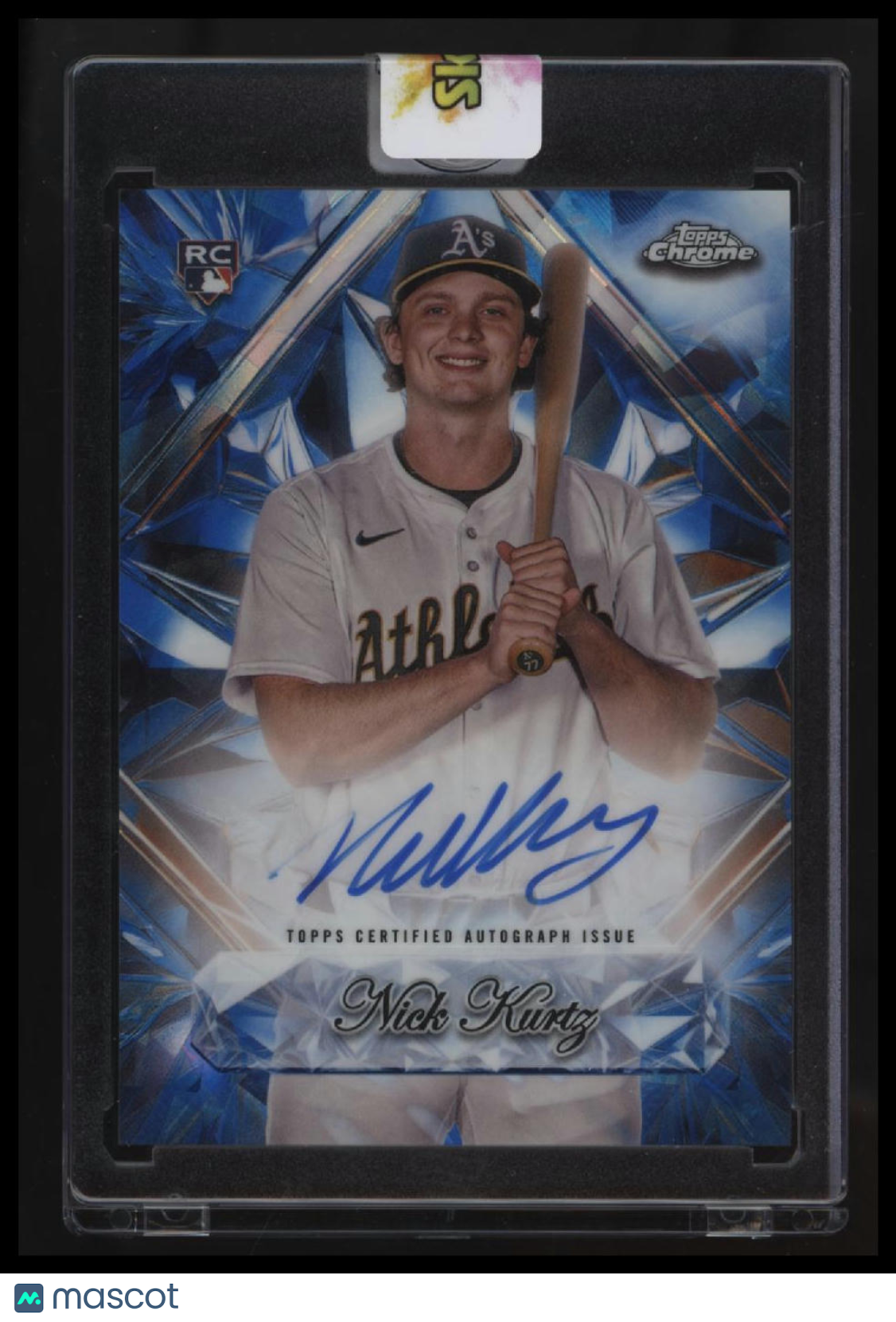 2025 Topps Chrome Update Sapphire Edition Nick Kurtz Sapphire Selections Auto