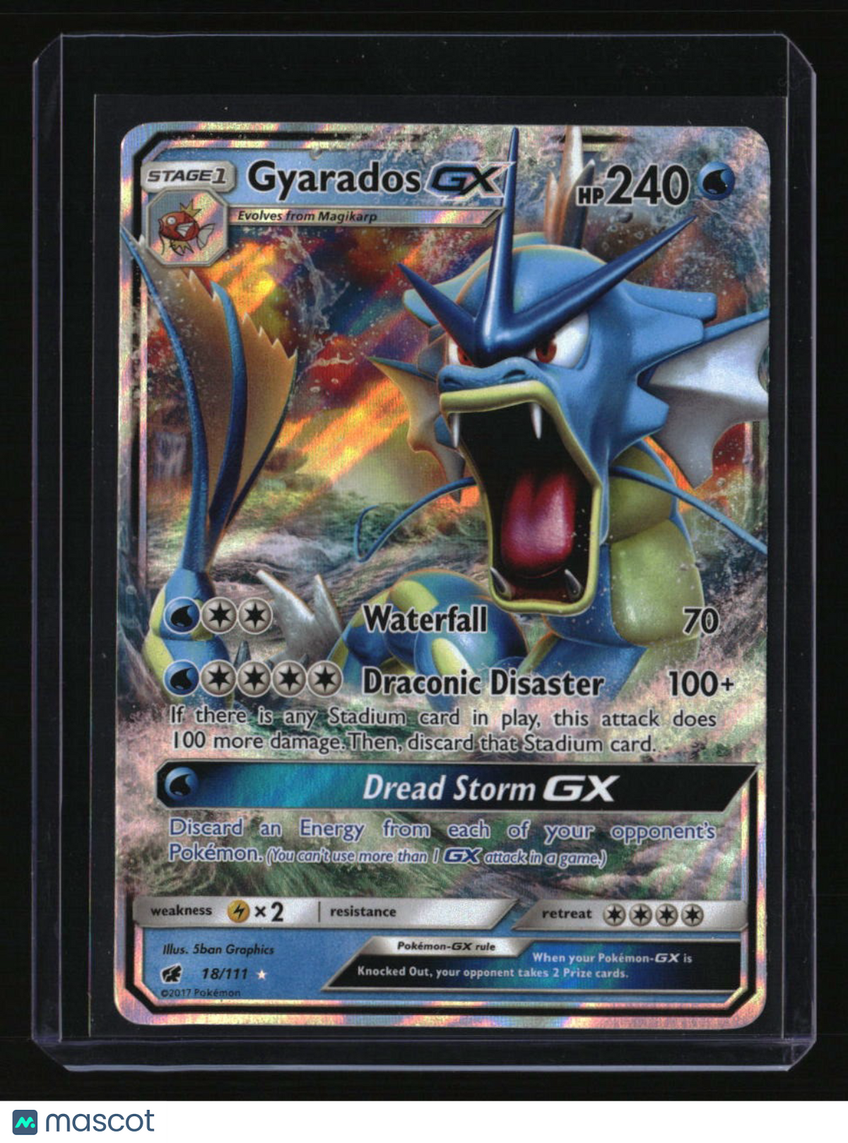 SM - Crimson Invasion Gyarados GX