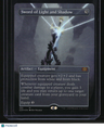 Double Masters Sword of Light and Shadow (Borderless) Foil