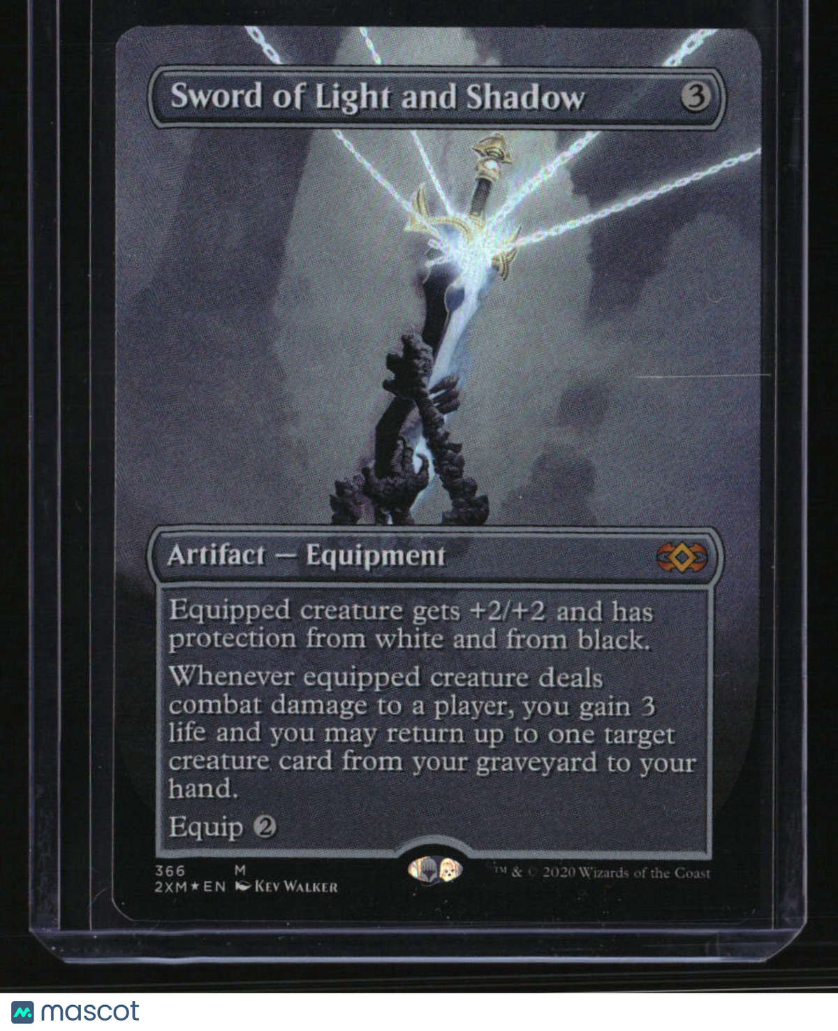 Double Masters Sword of Light and Shadow (Borderless) Foil