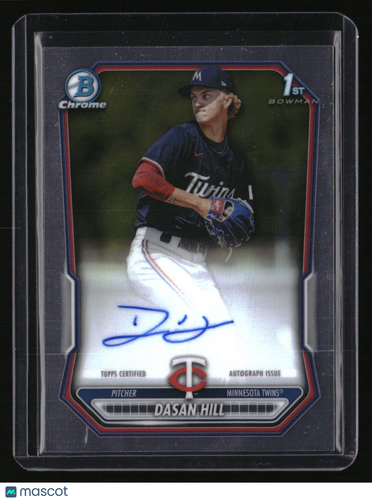 2026 Bowman Dasan Hill Chrome Prospect Autographs