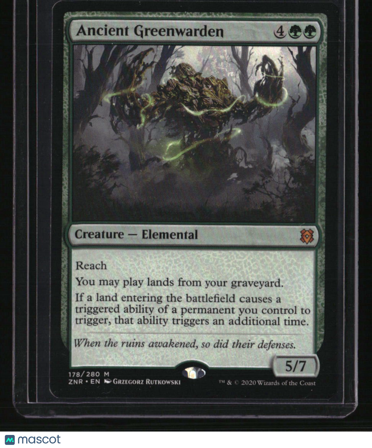 Zendikar Rising Ancient Greenwarden