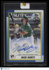 2025 Topps Update Nick Kurtz 1990 Topps Baseball 35th Anniversary Autographs