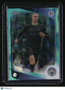 2025-26 Topps Chrome UEFA CC Erling Haaland Aqua Lava Refractor #/199