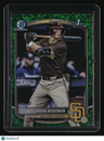 2025 Bowman Draft Ryan Wideman Chrome Green Grass Refractor #/99