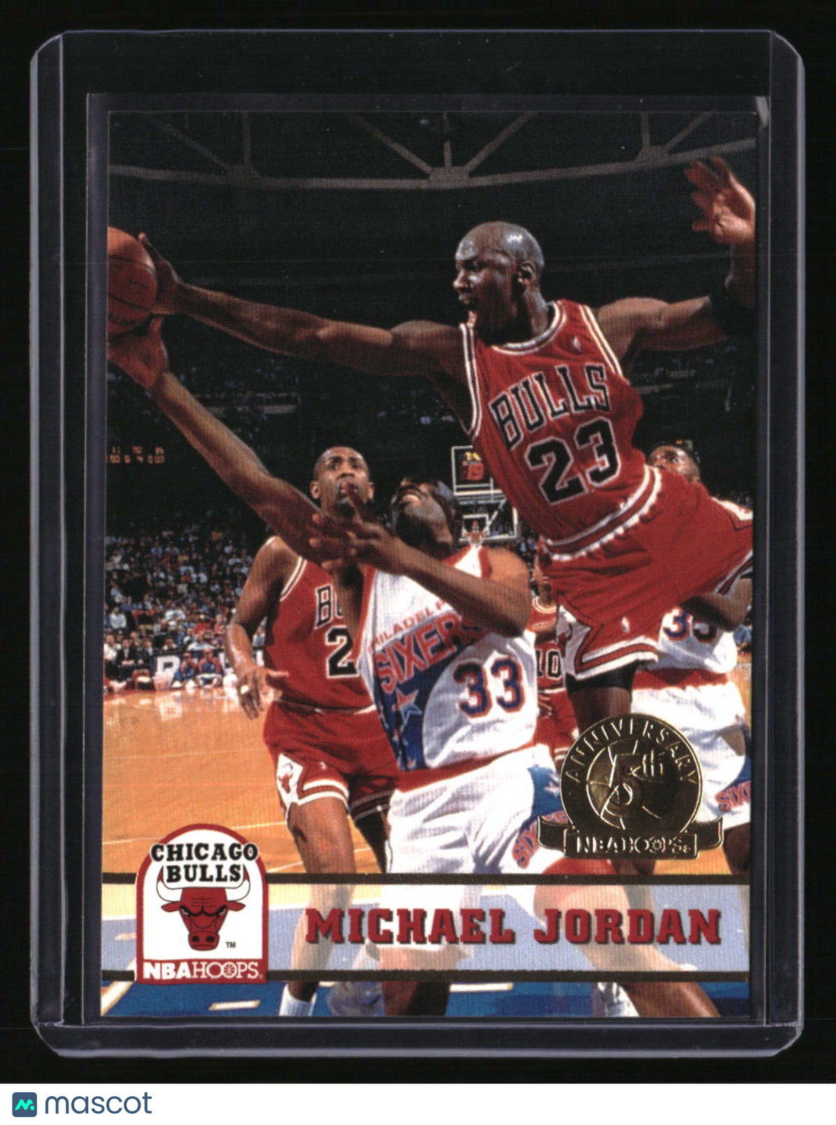 1993-94 Hoops Michael Jordan Fifth Anniversary Gold