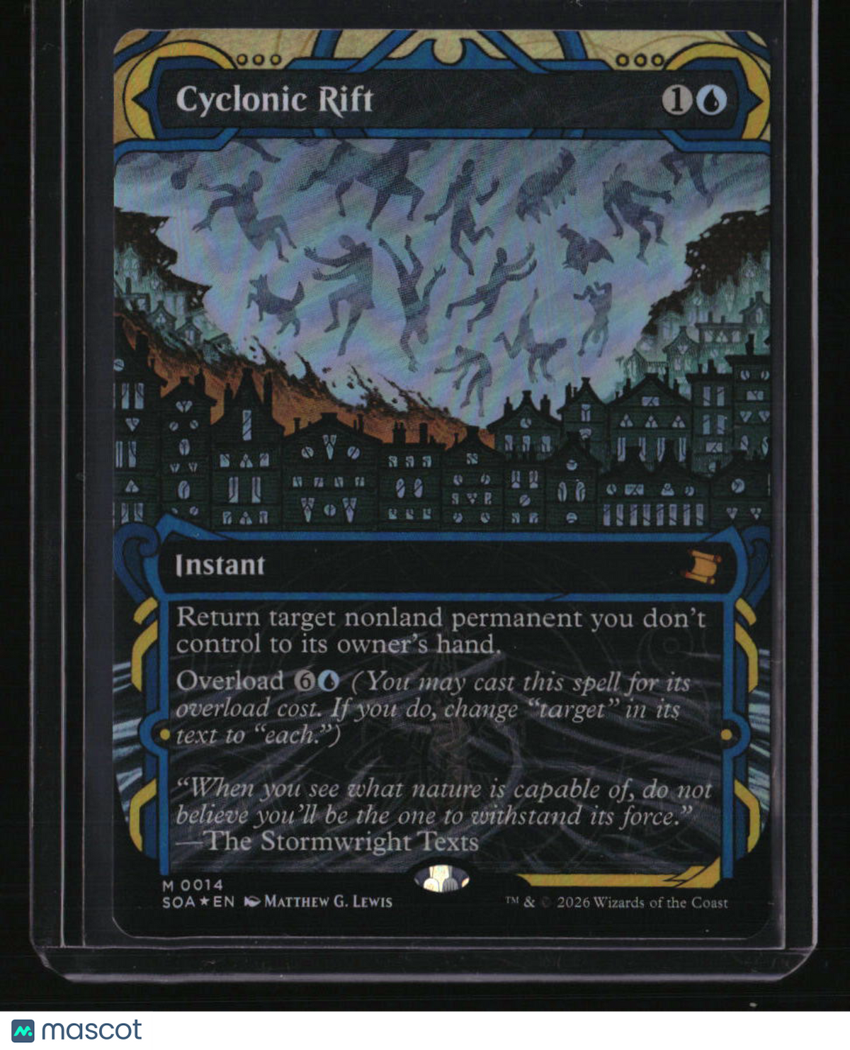 Secrets of Strixhaven: Mystical Archive Cyclonic Rift Foil