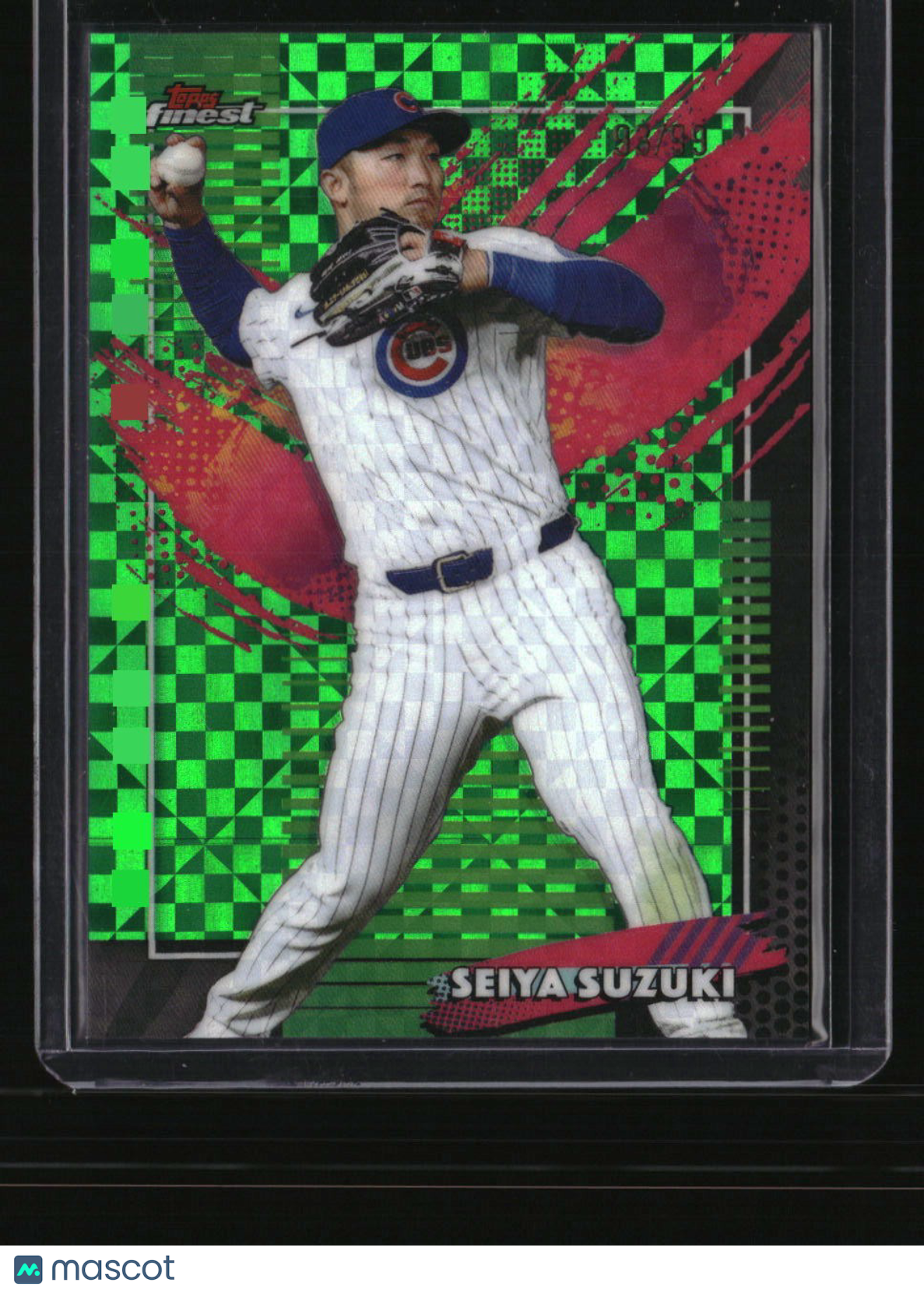 2026 Finest Seiya Suzuki Green X-Fractors #/99