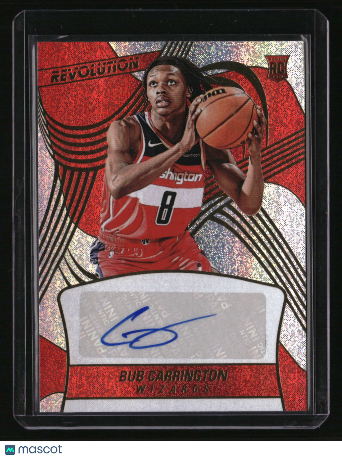 2024-25 Panini Revolution Bub Carrington Rookie Autographs