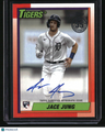 2025 Topps Jace Jung 1990 Topps Baseball 35th Anniversary Autographs