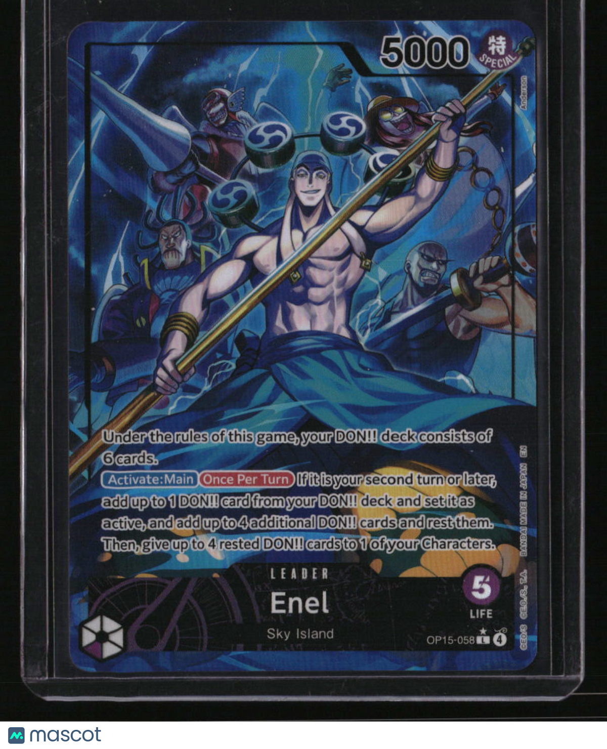 Adventure on Kami's Island Enel (OP15-058) (Alternate Art)