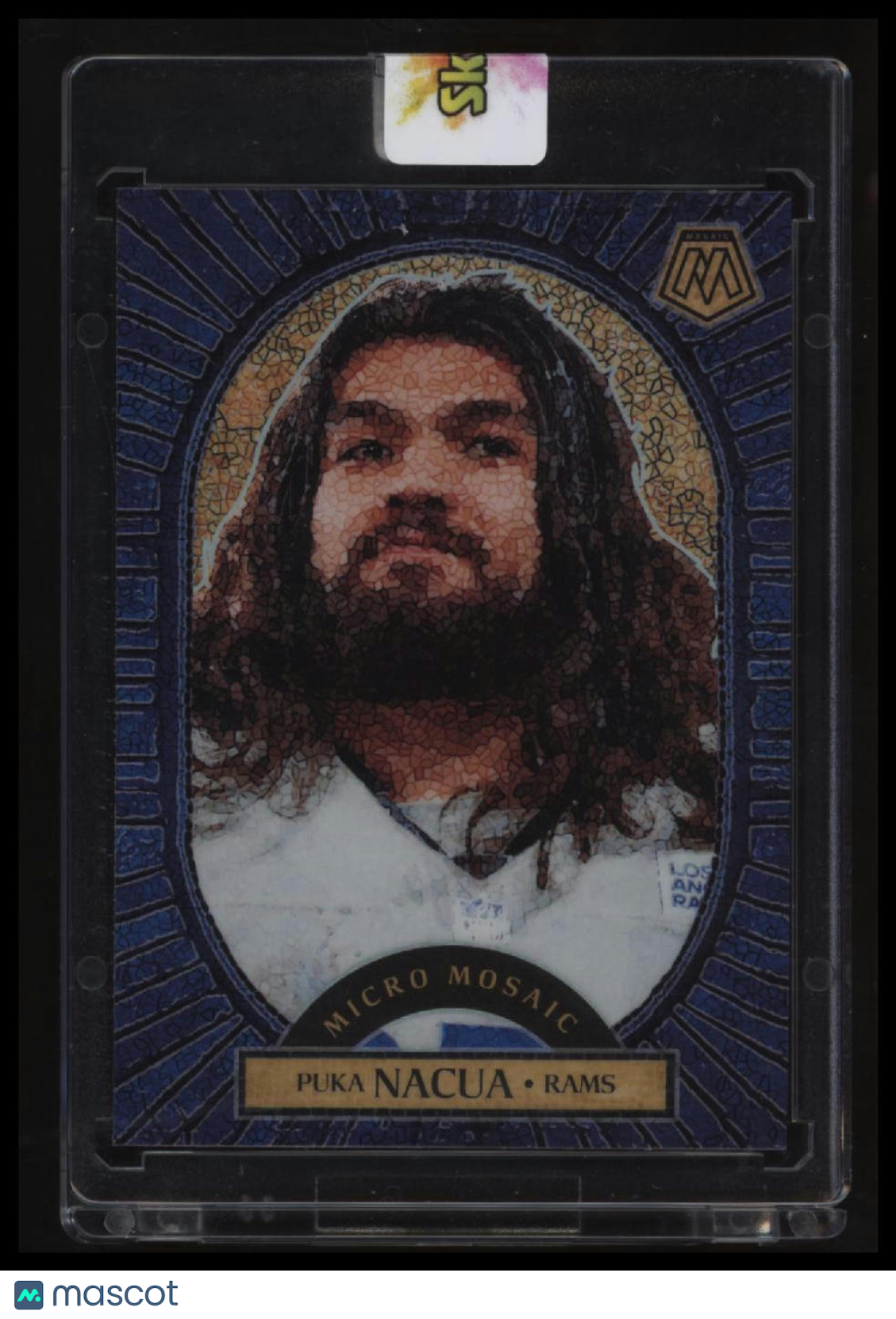 2025 Panini Mosaic Puka Nacua Micro Mosaic