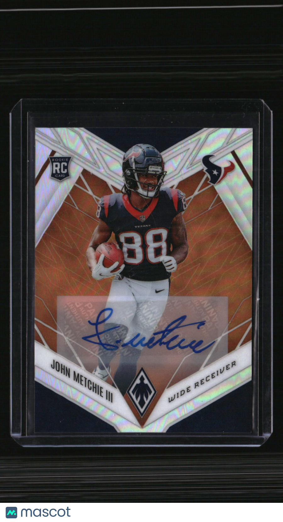 2022 Panini Phoenix John Metchie III Autographs Orange #/50