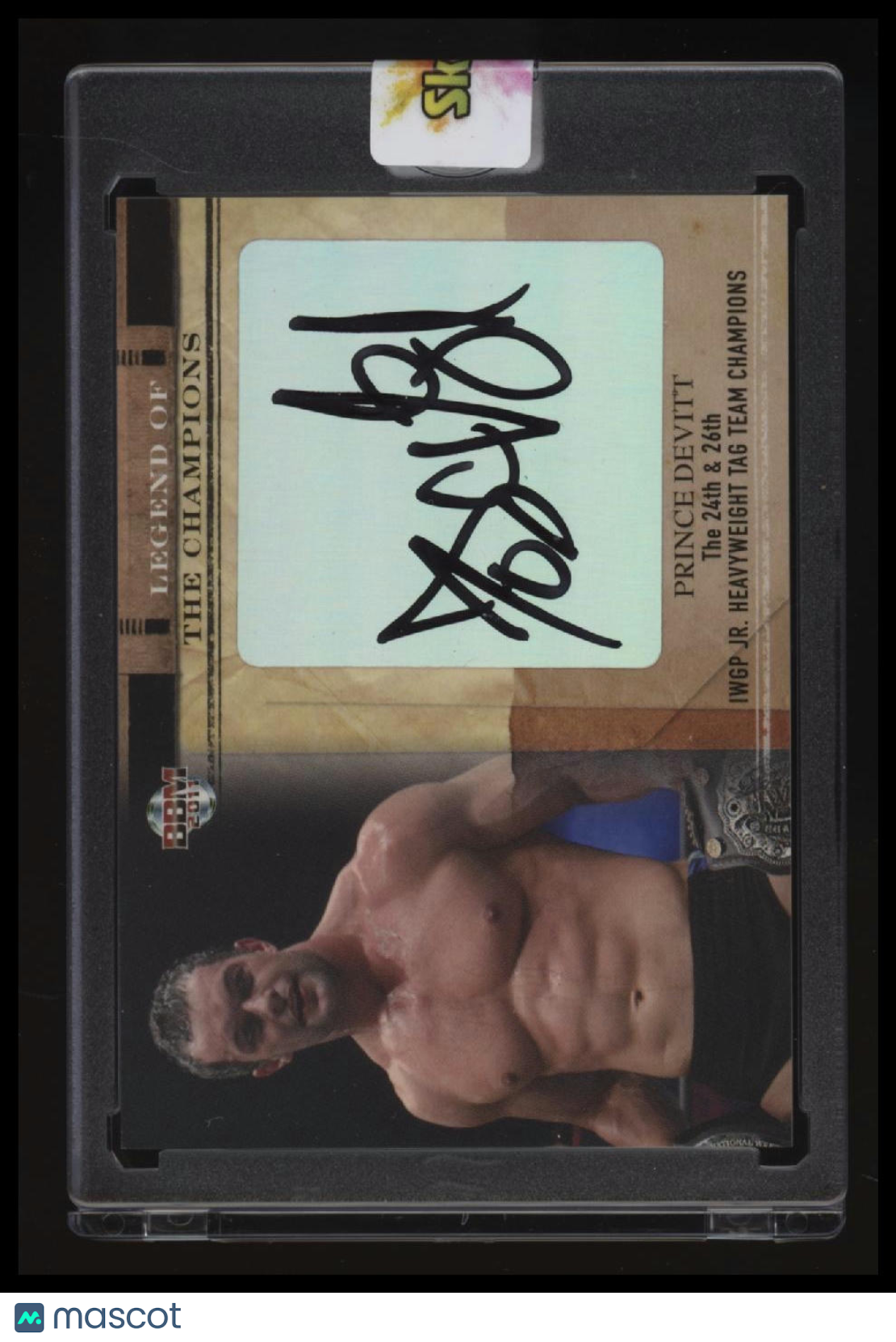 2011 BBM Legend of the Champions Fergal Devitt Autographs #/90