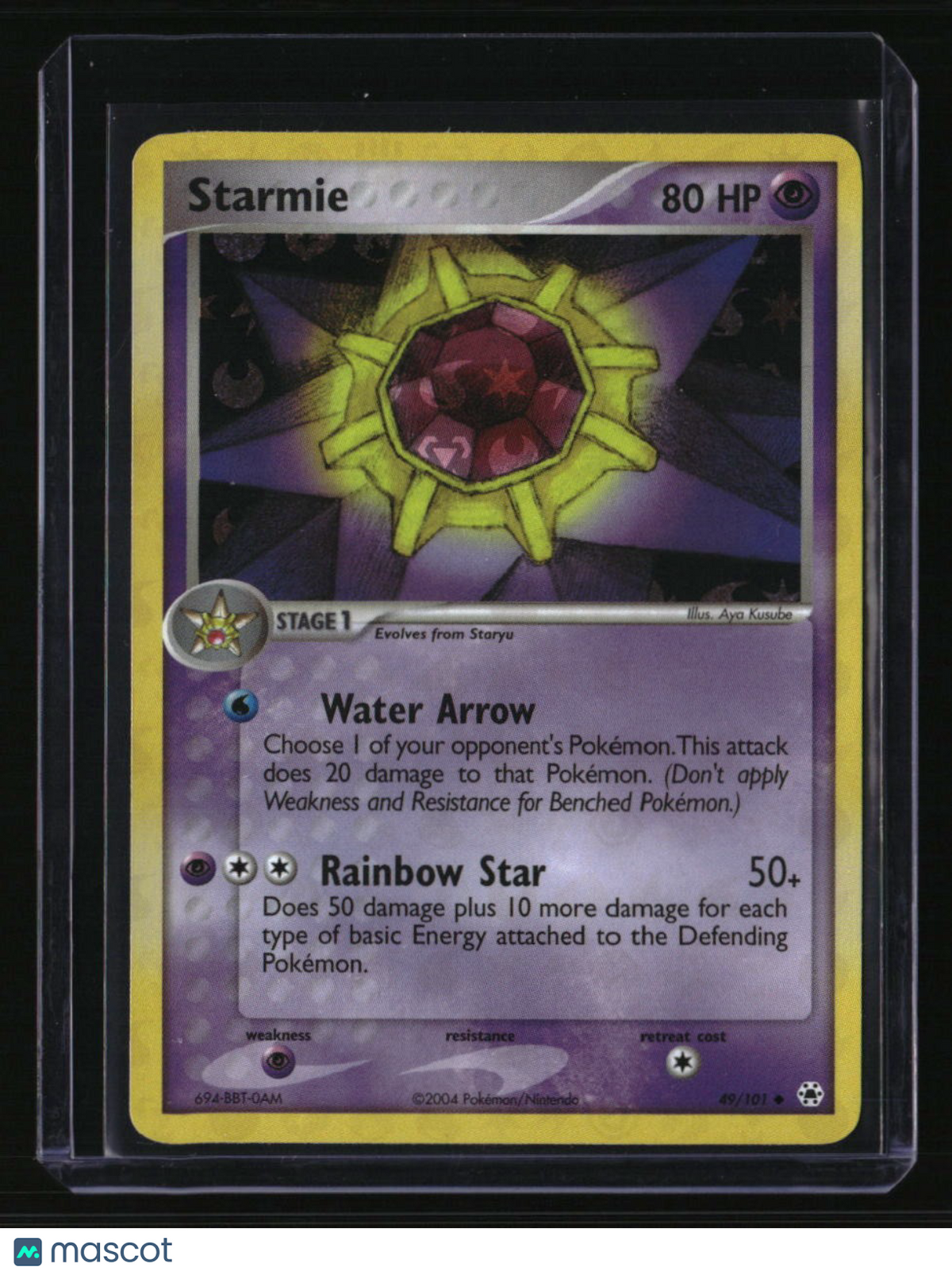 EX Hidden Legends Starmie