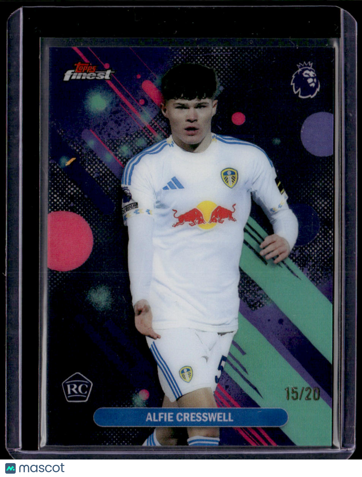 2025-26 Finest Premier League Alfie Cresswell Black Refactors #/20