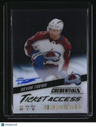 2021-22 Upper Deck Credentials Devon Toews Ticket Access Acetate Autographs #/99