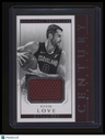 2017-18 Panini National Treasures Kevin Love Century Materials #/49