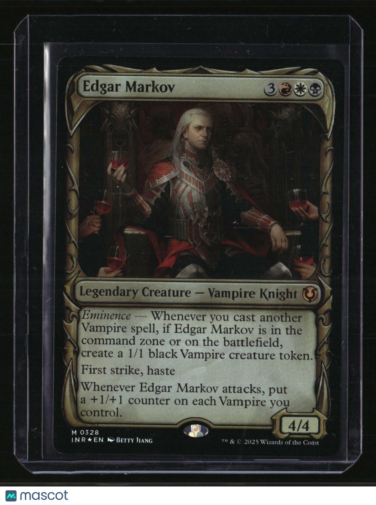 Innistrad Remastered Edgar Markov (Showcase) Foil