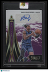 2024-25 Panini Select Paolo Banchero In Flight Signatures Purple Prizms #/75