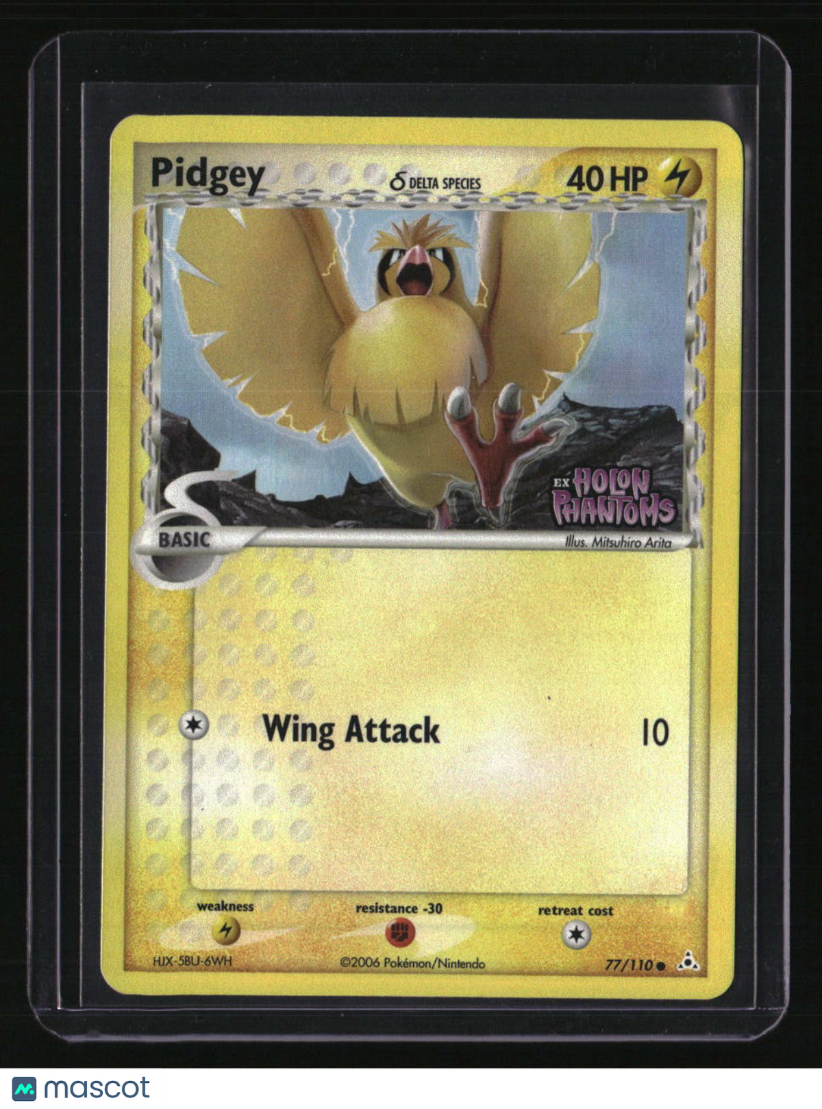 EX Holon Phantoms Pidgey (Delta Species) Reverse Holo