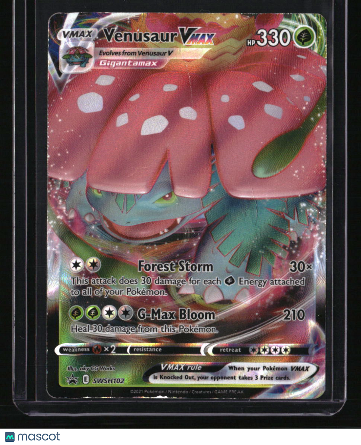 SWSH: Sword & Shield Promo Cards Venusaur VMAX