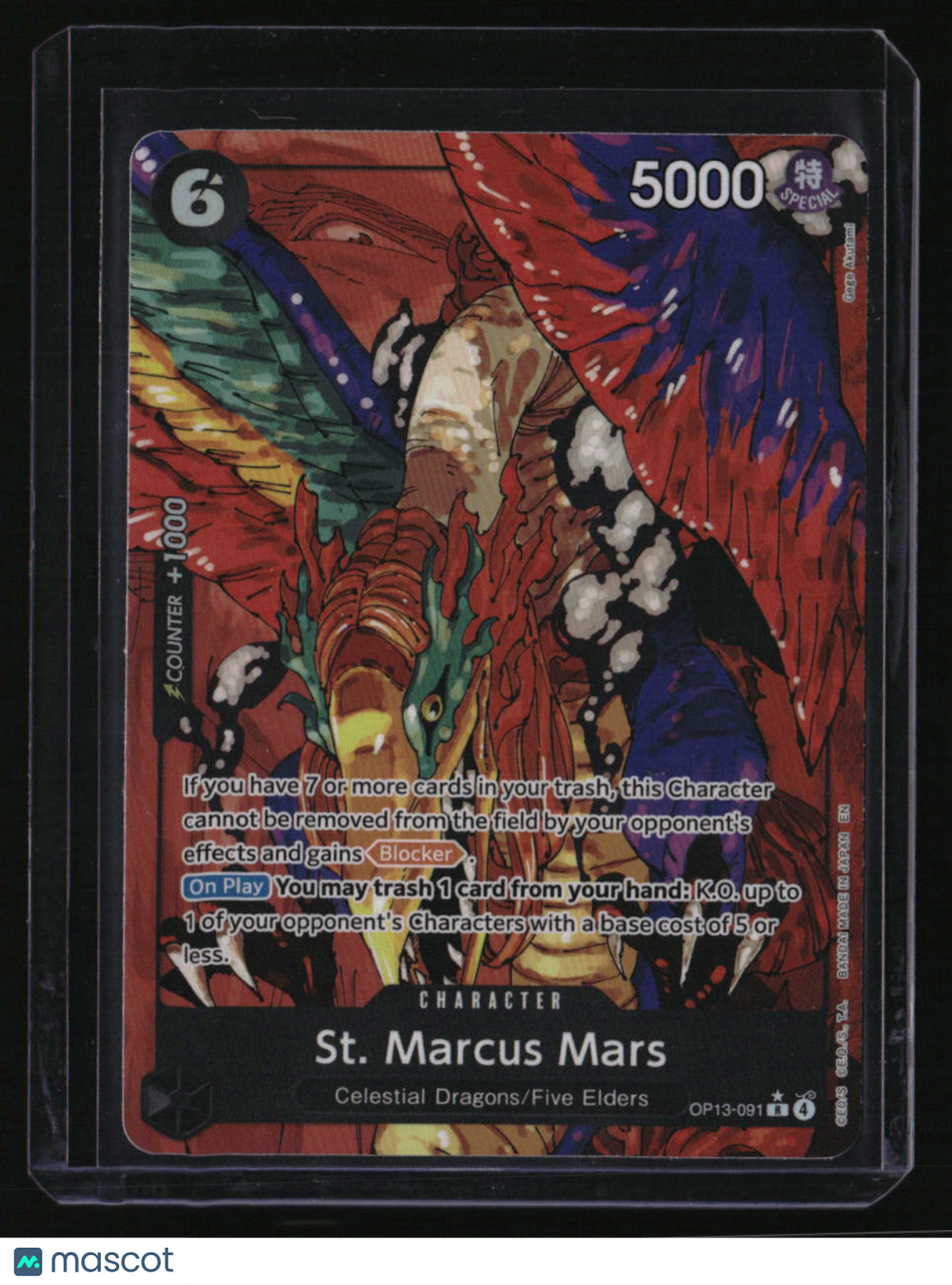 Carrying On His Will St. Marcus Mars (Alternate Art)