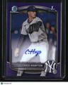 2025 Bowman Chrome Chase Hampton Prospect Autographs Purple #/250