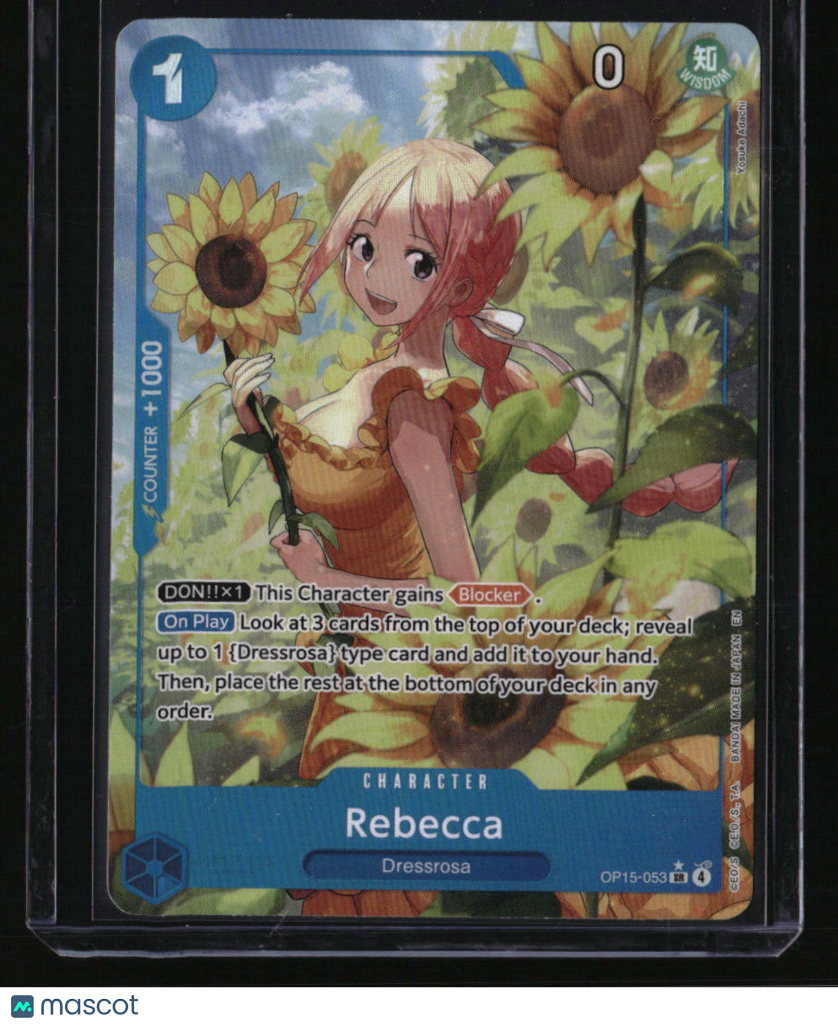 Adventure on Kami's Island Rebecca (OP15-053) (Alternate Art)