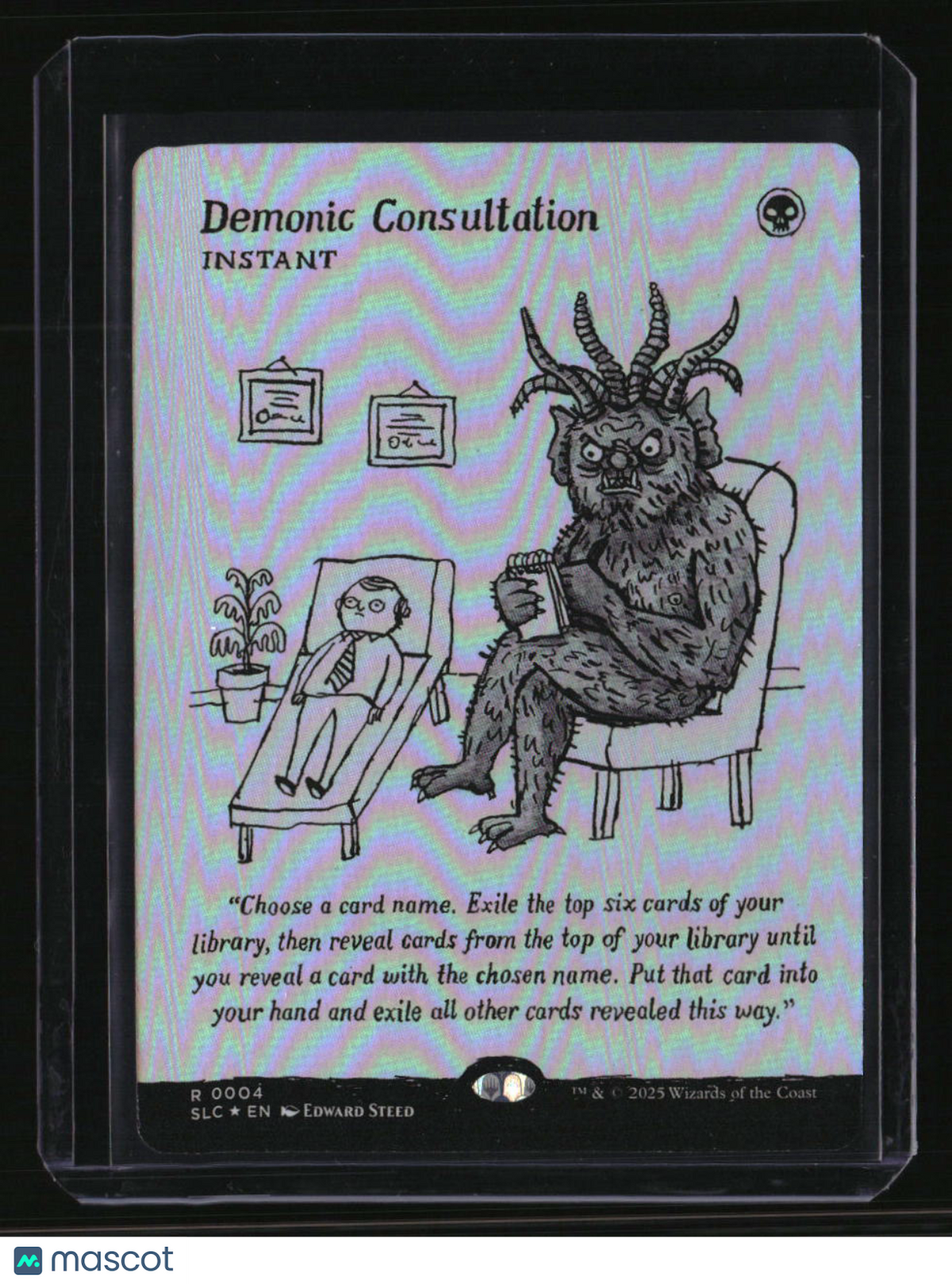 Secret Lair Countdown Kit Demonic Consultation Foil