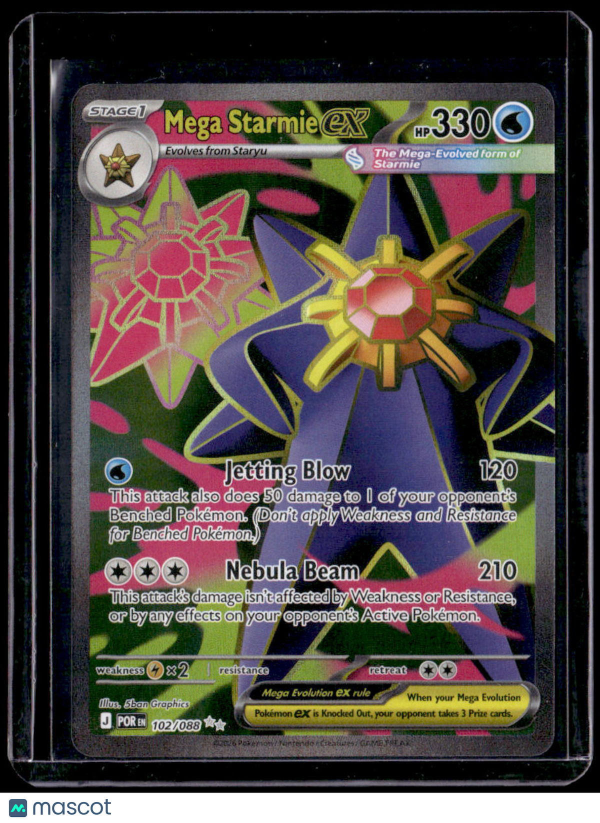 ME03: Perfect Order Mega Starmie ex