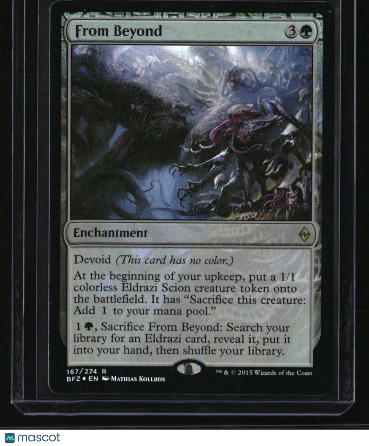 Prerelease Cards From Beyond September 2015