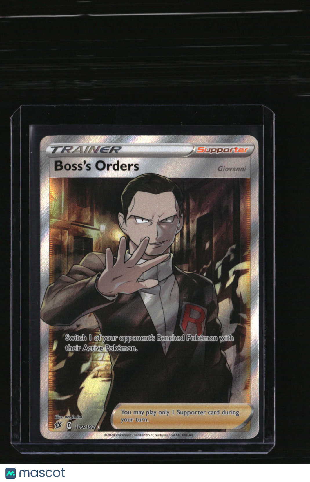 SWSH02: Rebel Clash Boss's Orders (Full Art)