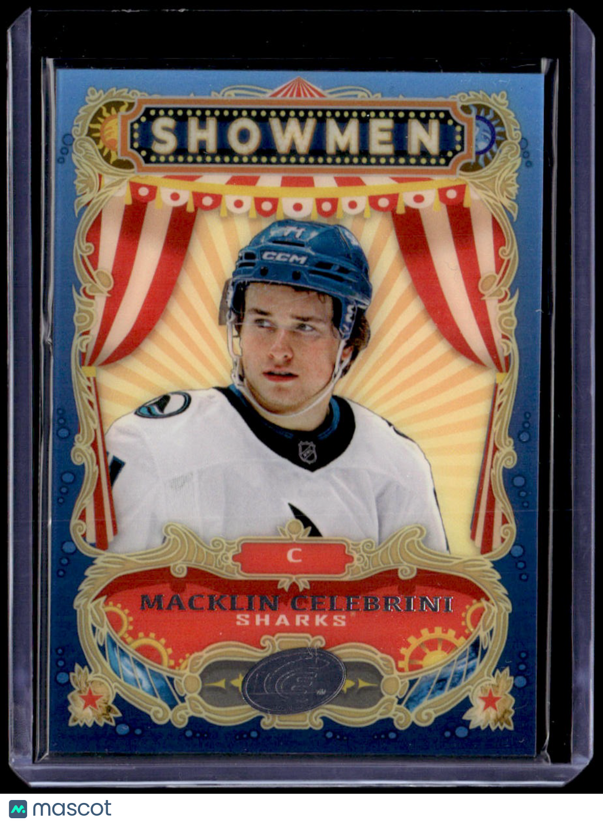 2025-26 Upper Deck Ice Macklin Celebrini Showmen